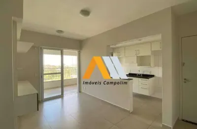 Apartamento com 2 dormitórios para alugar, 67 m² por r$ 3.765,00/mês - residencial raizes campolim - sorocaba/sp