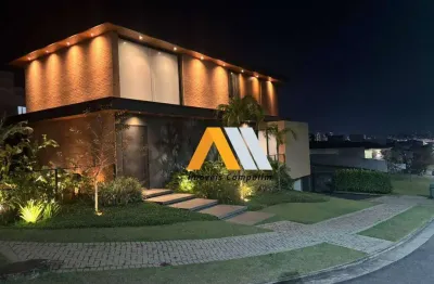 Sobrado, 344 m² - venda por r$ 4.800.000,00 ou aluguel por r$ 25.000,00/mês - alphaville nova esplanada - votorantim/sp