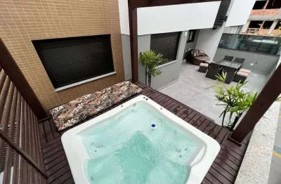 Apartamento garden 02 quartos mobiliado à venda no residencial anito petry na praia de palmas em governador celso ramos - santa catarina