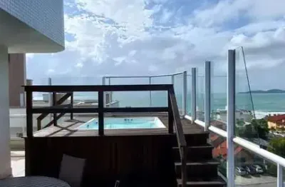 Apartamento cobertura duplex vista mar no residencial acropole em bombinhas/santa catarina.