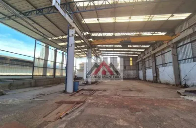 Galpão com ponte rolante, 1501 m² - venda por r$ 2.200.000 ou aluguel por r$ 17.000/mês - cidade nova - pindamonhangaba/sp