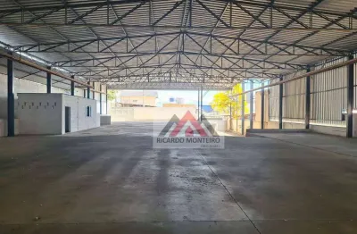 Galpão para alugar, 1.450 m² por r$ 12.000/mês - jardim paulista - taubaté/sp