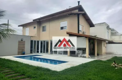 Casa com 3 dormitórios à venda, 322 m² por r$ 1.800.000,00 - campos do conde ii versailles - tremembé/sp