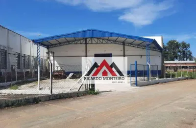 Galpão industrial para alugar, 1600 m² por r$ 24.000/mês - alto do cardoso - pindamonhangaba/sp