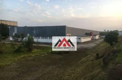 Galpão industrial para alugar, 2300 m² por r$ 35.000/mês - santa luzia - caçapava/sp