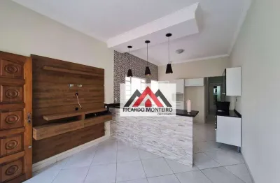 Casa com 2 dormitórios, 76 m² - venda por r$ 300.000,00 ou aluguel por r$ 1.855,00/mês - loteamento vila olímpia - taubaté/sp