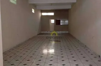 Salão para alugar, 125 m² por r$ 3.000,00/mês - parque continental ii - guarulhos/sp