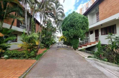Sobrado em condominio proximo ao shopping internacional com 2 dormitórios para alugar, 130 m² por r$ 4.942/mês - vila são joão - guarulhos/sp