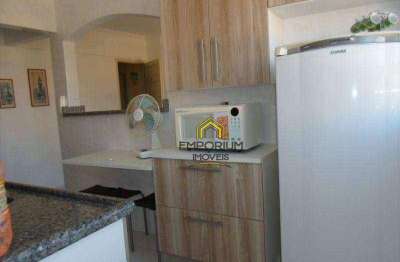 Apartamento com 1 dormitório à venda, 55 m² por r$ 230.000,00 - tupi - praia grande/sp