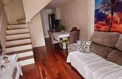Sobrado com 2 dormitórios à venda, 54 m² por r$ 424.000,00 - água chata - guarulhos/sp
