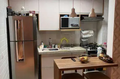 Apartamento com 2 dormitórios à venda, 44 m² por r$ 300.000 - jardim ema - guarulhos/sp
