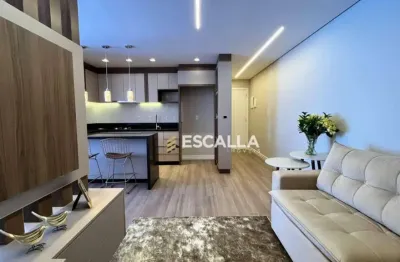 Apartamento com 2 suítes e 2 vagas semimobiliado no anita garibaldi