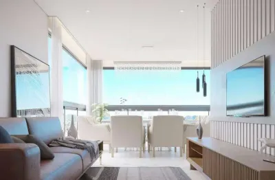 Incrível apartamento a venda com vista para o mar em bal. piçarras