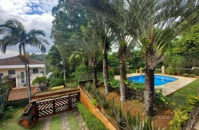 Casa, 500 m² - venda por r$ 2.500.000,00 ou aluguel por r$ 11.200,00/mês - granja viana ii gleba 4 e 5 - cotia/sp
