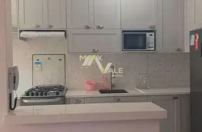Apartamento com 2 dormitórios à venda, 54 m² por r$ 281.000 - parque santo antônio - jacareí/sp