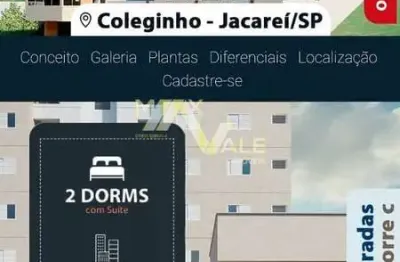 Apartamento com 2 dormitórios à venda, 69 m² por r$ 299.000 - jardim coleginho - jacareí/sp
