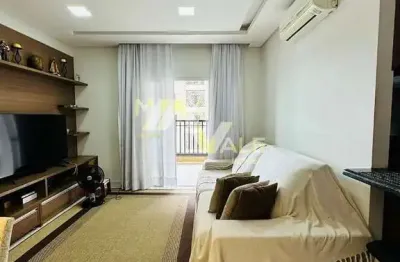 Apartamento com 3 dormitórios à venda, 80 m² por r$ 480.000 - vila machado - jacareí/sp