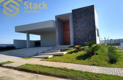 Casa térrea com 3 suítes sendo 1 máster no condomínio terras da alvorada!
