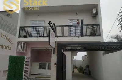 Sobrado  à venda localizado no bairro parque residencial jundiai, sp contendo no piso térreo um  salão comercial com 35 m² e mais duas saletas