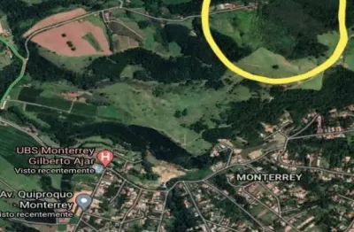 Sítio a venda em louveira no bairro monterrey com 180.000 m² de área com algumas nascentes e construções não habitáveis com possibilidade de construir