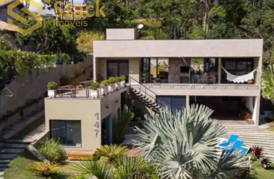 Casa de condomínio com 4 dormitórios sendo 2 suítes com 340 m²  - condomínio colinas de  inhandjara em itupeva!