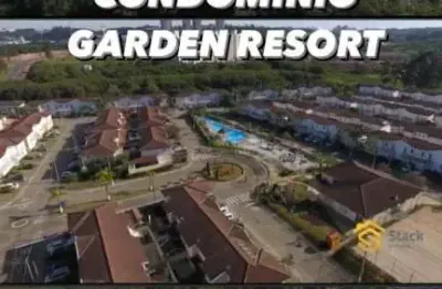 Casa a venda em jundiaí no condomínio fechado garden resort.