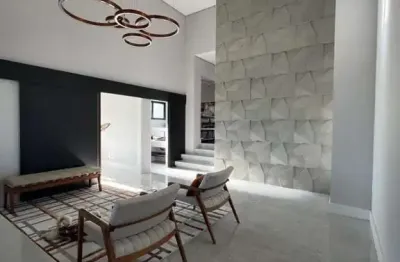 Casa térrea de alto padrão à venda no condomínio reserva da serra