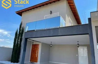 Casa tipo sobrado a venda  em jundiaí, no condomínio fechado reserva da ermida