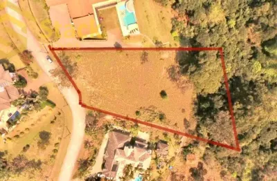 Terreno a venda em jundiaí no condomínio alto padrão parque dos manacás na região do bairro caxambu.