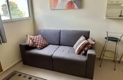 Apartamento para locação, mobiliado, localizado no condomínio joanesburgo, em jundiai sp, vila hortolândia. o apartamento tem 48,15 m2, de área util