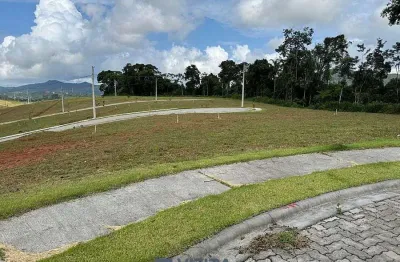 Terreno em condomínio fechado à venda na rua benjamin dagnoni, rio do meio, itajaí, 208 m2 por r$ 385.560