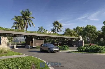 Terreno em condomínio fechado à venda na av. santos dumont, santa luzia, porto belo, 162 m2 por r$ 2.600.000