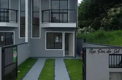 Sobrado para venda em palhoça, bela vista, 2 dormitórios, 2 banheiros, 1 vaga