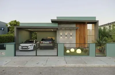Casa para venda em são josé, forquilhas, 3 dormitórios, 3 suítes, 3 banheiros, 2 vagas