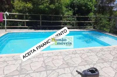 Chácara com piscina e casa 2 dormitórios em mairiporã por r$ 650.000,00