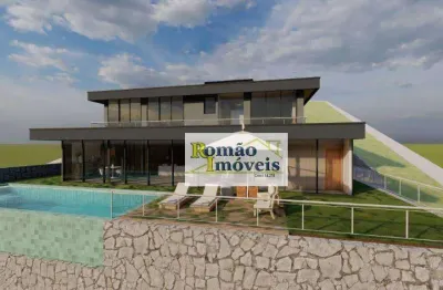 Terreno no condomínio campos de mairiporã com projeto aprovado, pronto para construir