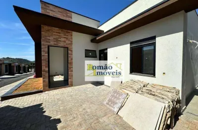 Casa com 3 dormitórios à venda no residencial vr120 em atibaia