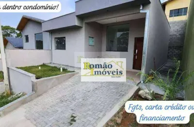 Casa à venda, 98 m² por r$ 450.000,00 - condomínio águas de são pedro - mairiporã/sp