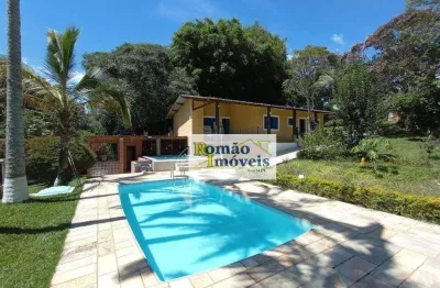 Chácara com 3 dormitórios à venda, 3500 m² por r$ 650.000,00 - mascate - nazaré paulista/sp