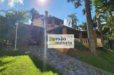 Casa à venda, 352 m² por r$ 1.130.000,00 - jardim cinco lagos de santa maria - mairiporã/sp