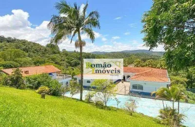 Chácara com 3 dormitórios à venda, 10000 m² por r$ 1.050.000,00 - portão - atibaia/sp