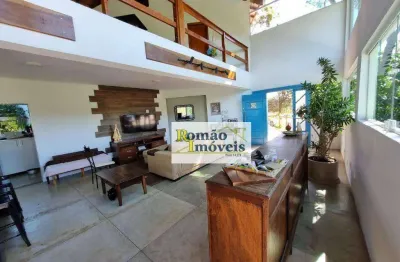 Chácara com 4 dormitórios à venda, 1800 m² por r$ 930.000 - capim branco - mairiporã/sp