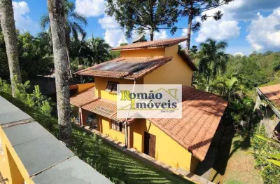 Casa à venda, 660 m² por r$ 1.950.000,00 - jardim cinco lagos de santa maria - mairiporã/sp