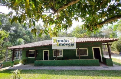 Sítio com 3 dormitórios à venda, 38100 m² por r$ 950.000 - são vicente - mairiporã/sp