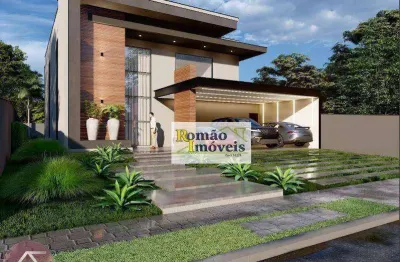Casa com 4 -suítes à venda, 299 m² por r$ 2.700.000 - condominio figueira garden - atibaia/sp