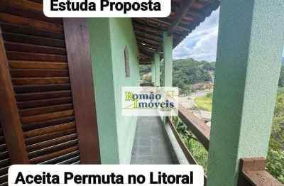 Casa com 4 dormitórios à venda, 126 m² por r$ 535.000,00 - barreiro - mairiporã/sp