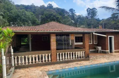 Chácara com 3 dormitórios à venda, 2195 m² por r$ 600.000 - mato dentro - mairiporã/sp