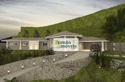 Casa com 3 suites em construção à venda, 136 m² por r$ 1.100.000 - canada village - mairiporã/sp