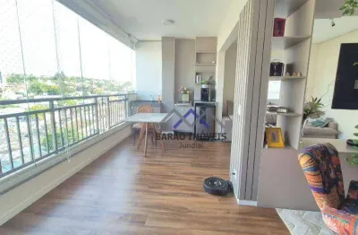 Apartamento com 3 dormitórios à venda, 160 m² por r$ 2.100.000,00 - jardim ana maria - jundiaí/sp