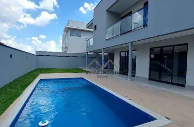 Casa à venda, 360 m² por r$ 2.950.000,00 - portal do paraíso ii - jundiaí/sp